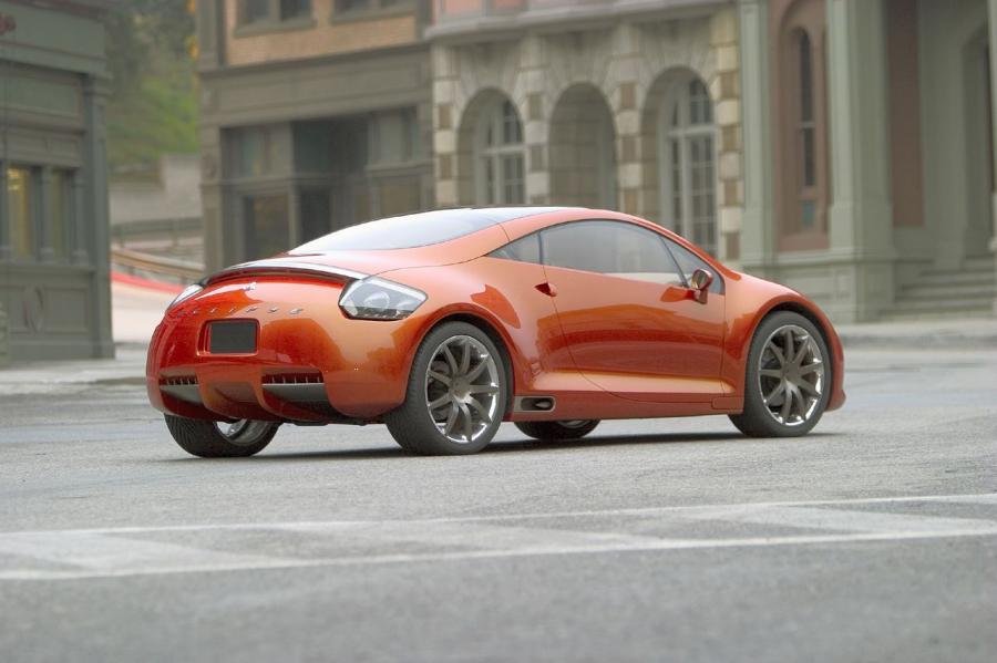  Mitsubishi Eclipse Concept 2004 года  (фото 59 из 70)